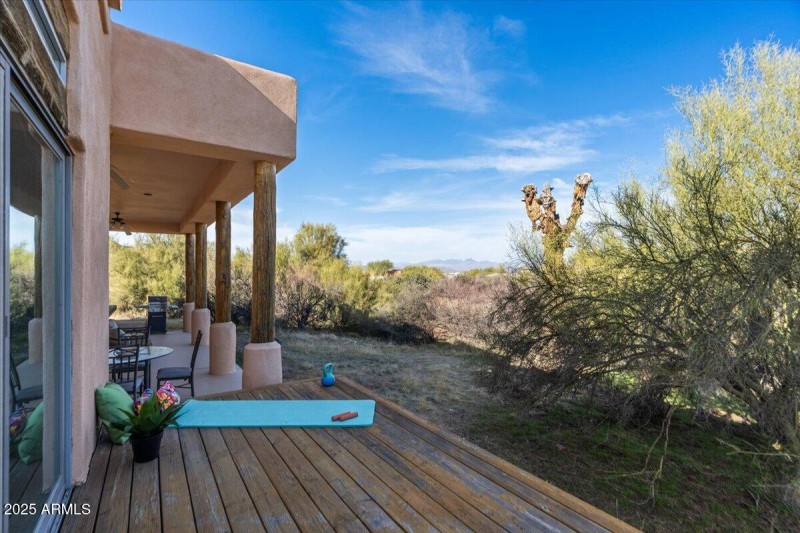 back of home - has two private decks