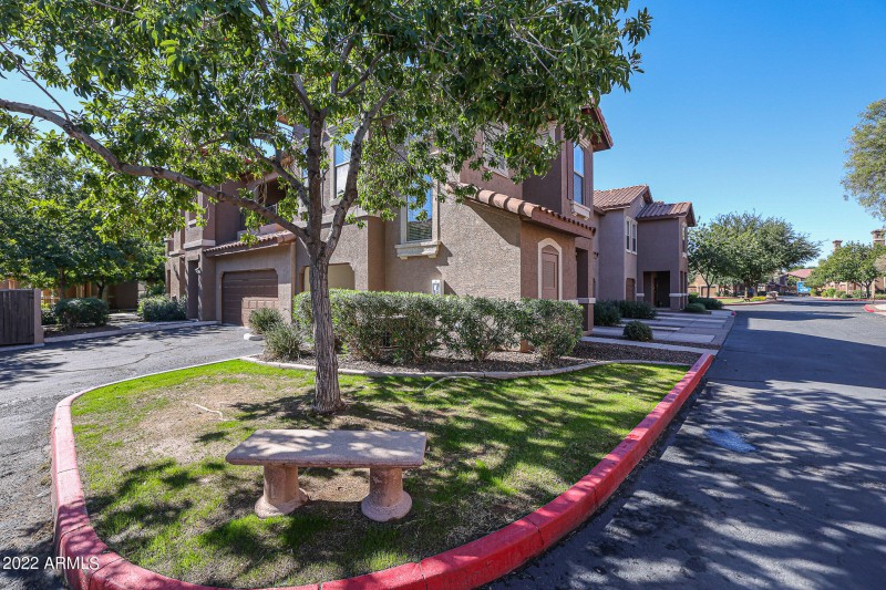 Grass area outside unit 1124