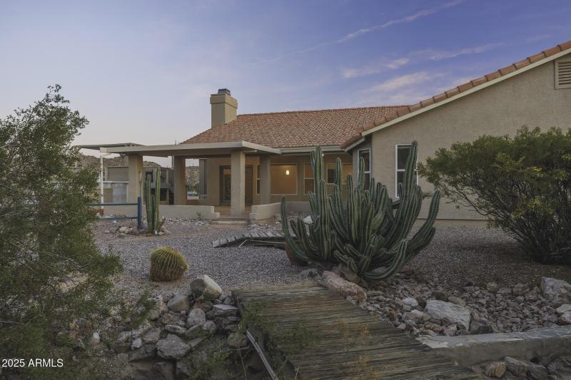 Back Yard Bridge View