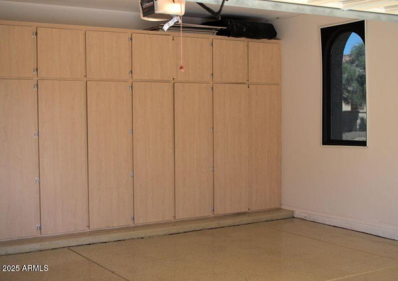30_Garage Has Storage Cabinets