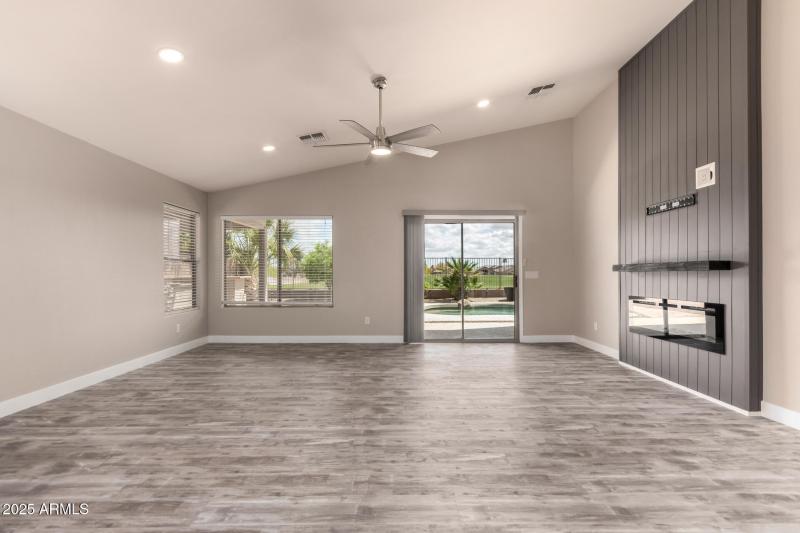 Great Room aith Fireplace