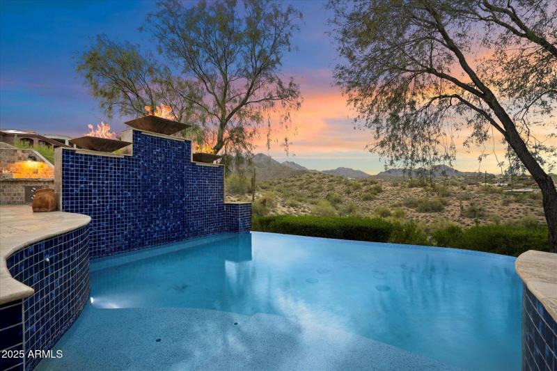 Infinity Pool at Sunset