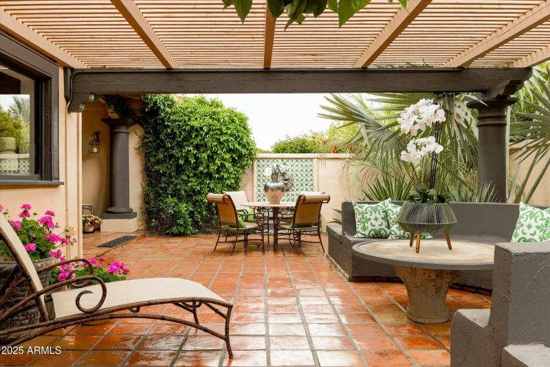 Covered Banquette Seating