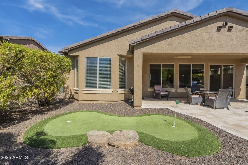 Backyard- Putting Green