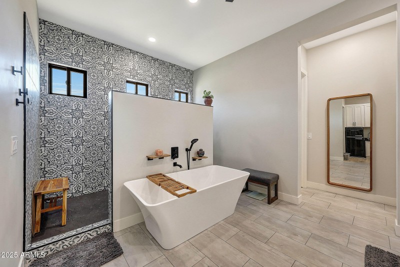 Primary Bath spa tub