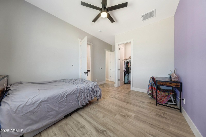 Bedroom 4 with walk in closet