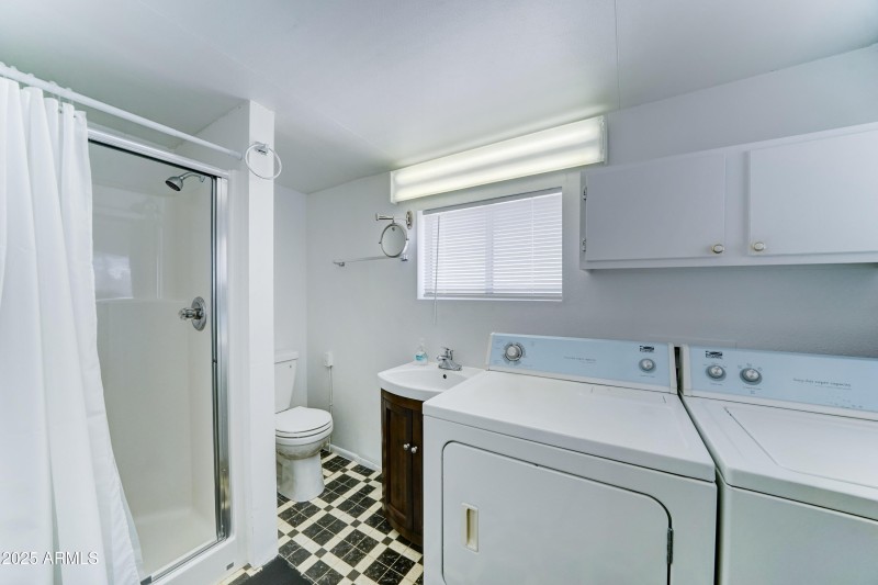 step in shower in 2nd bathroom