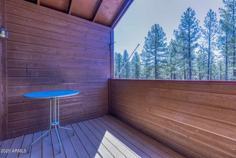 Balcony off of Primary Bedroom