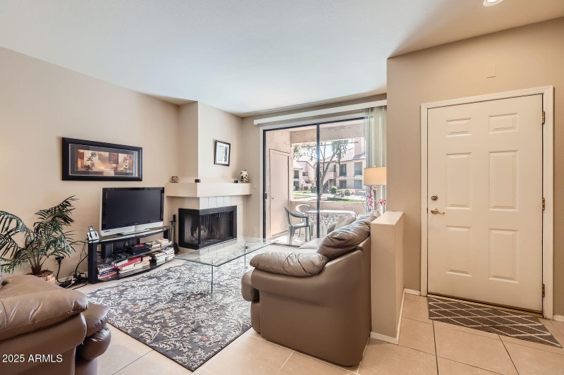 Living Room w/ Fireplace