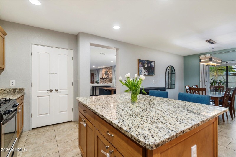 Open Kitchen with Pantry