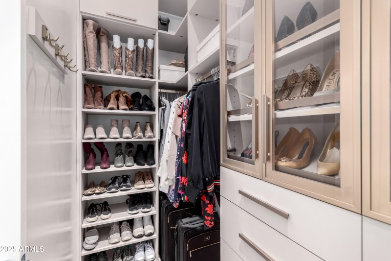 Master closet