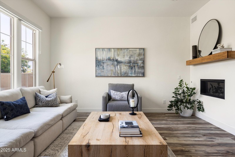 Great Room with Electric Fireplace