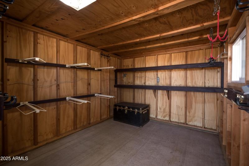 Spacious Tack Room