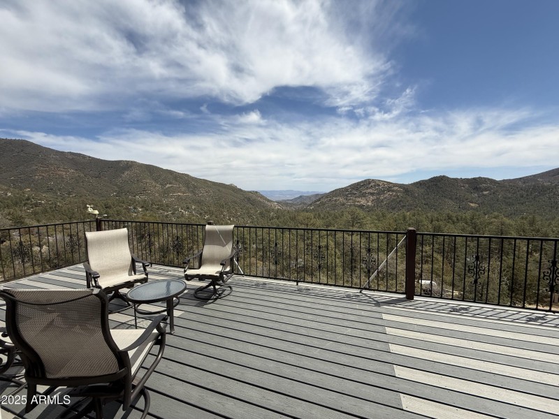 Incredible views from the deck