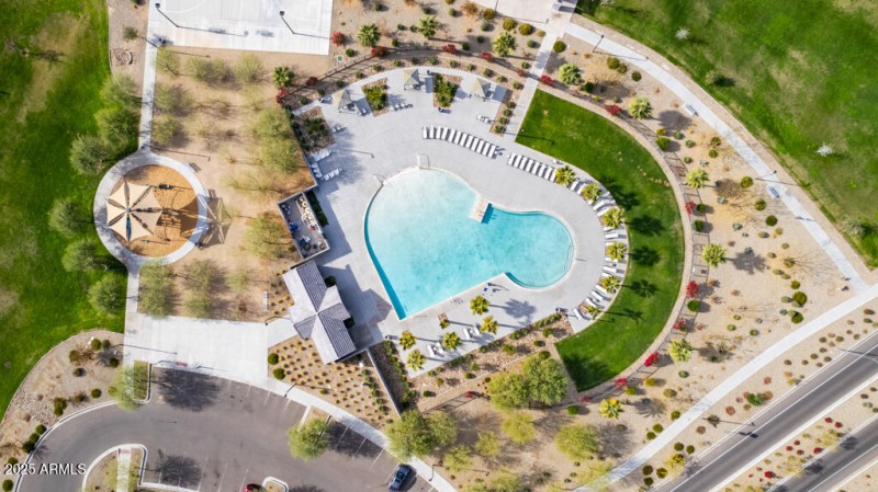 Pool Aerial View 1