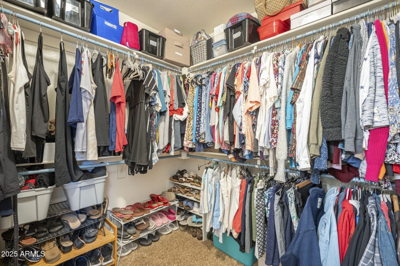 Master closet