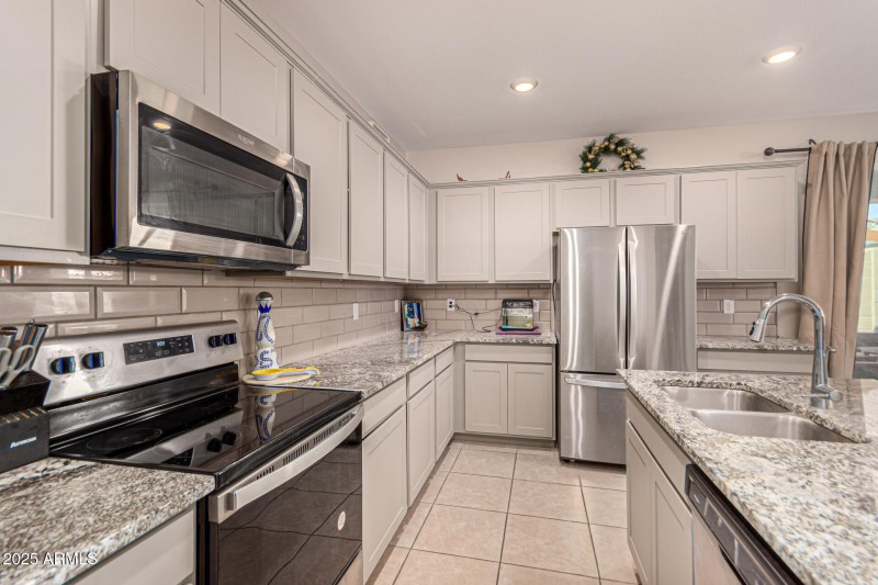 stainless steel appliances