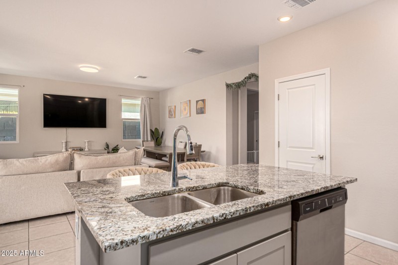 Spacious open floor plan