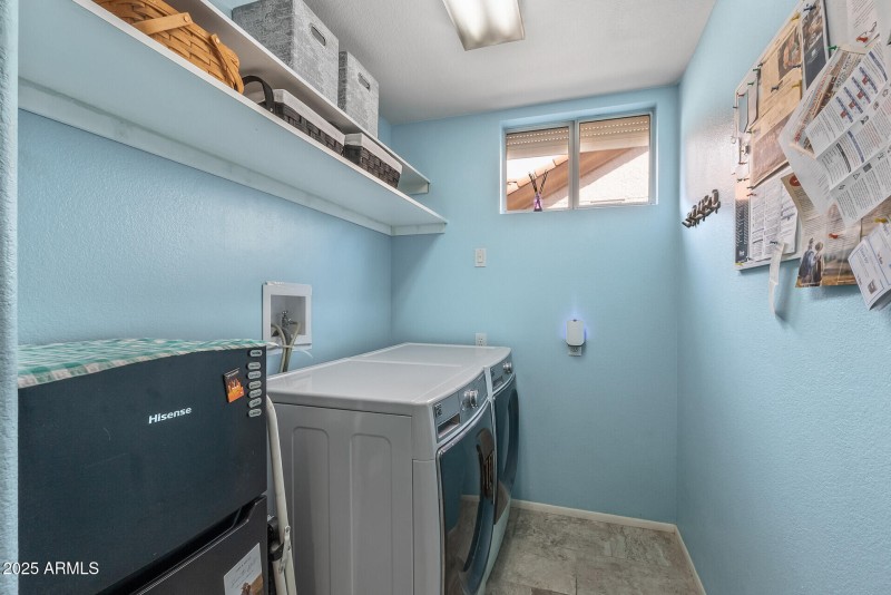 Indoor Laundry Room