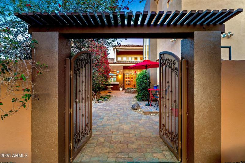 Stunning courtyard