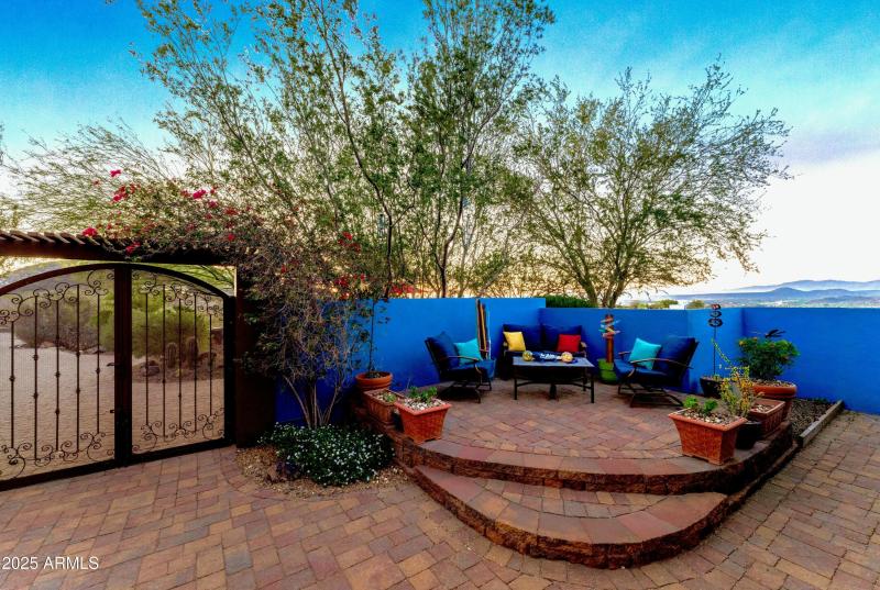 Well-appointed seating area