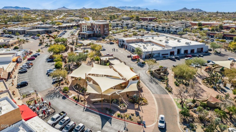 Aerial Downtown Carefree