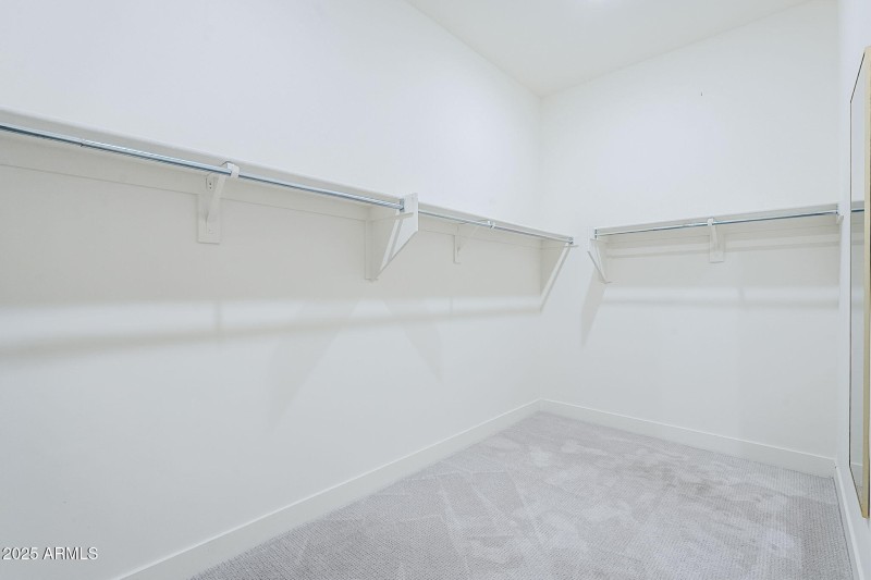 Primary walk-in closet