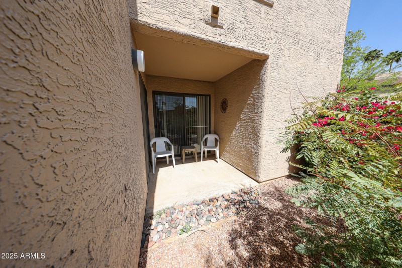 Private Bedroom Patio