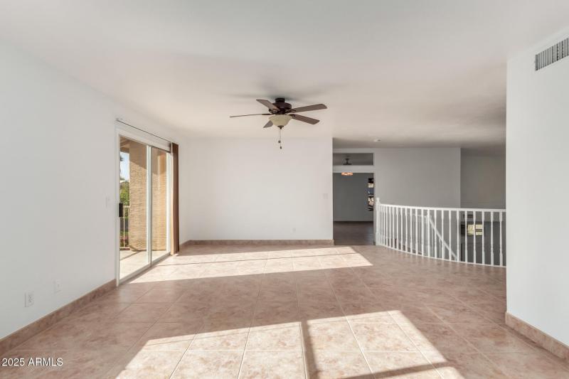 Upstairs Family area