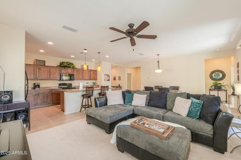 Upgraded fans & lighting