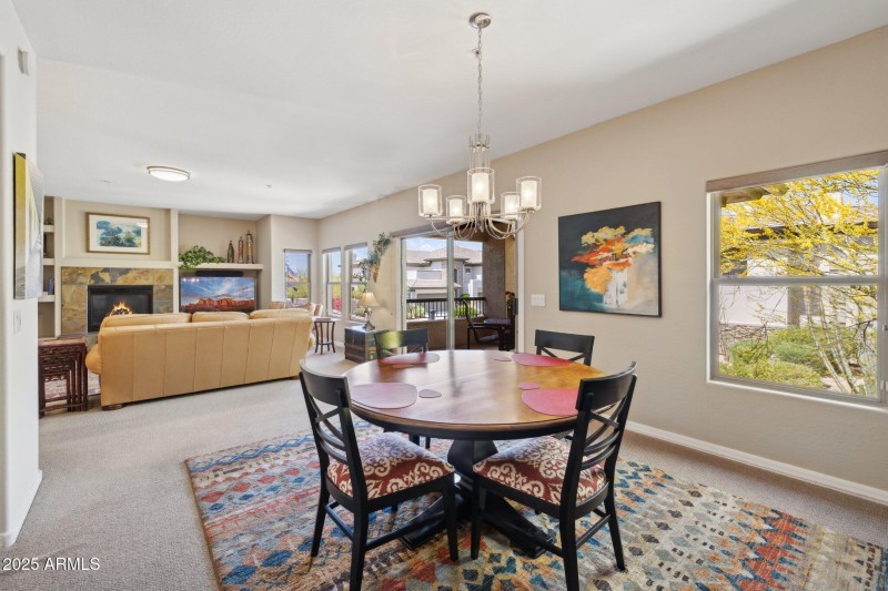 Dining Room to Living Room