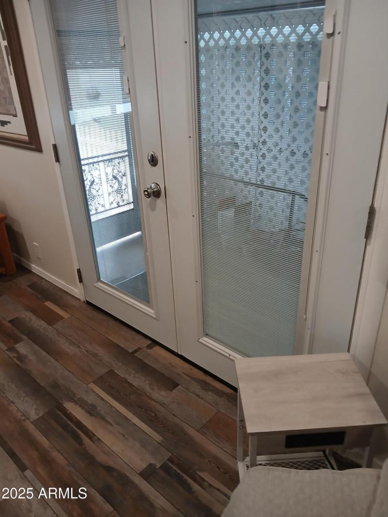 French Doors to Front Patio