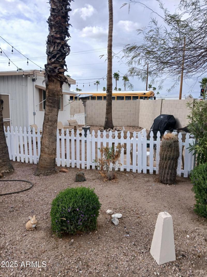 Front View Of Back Patio