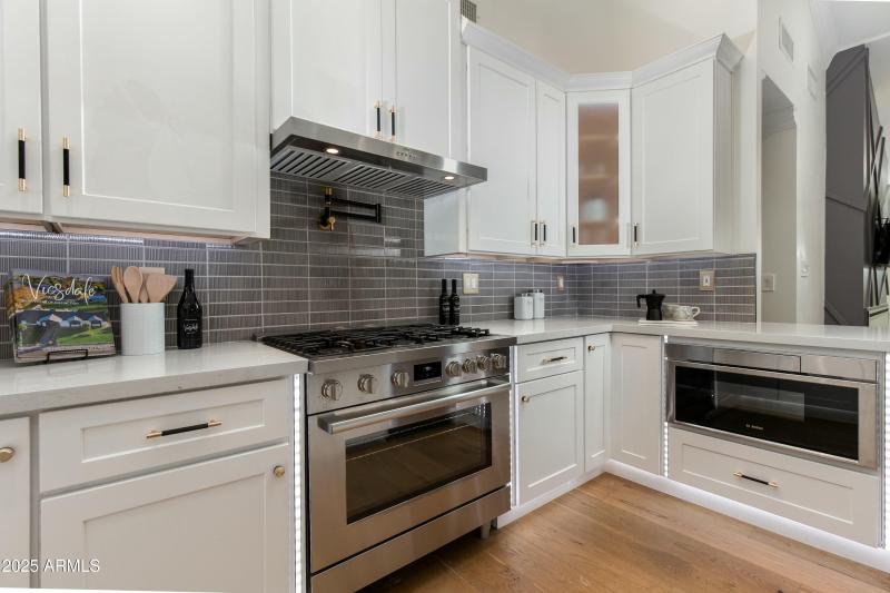 WHITE DESIGNER KITCHEN