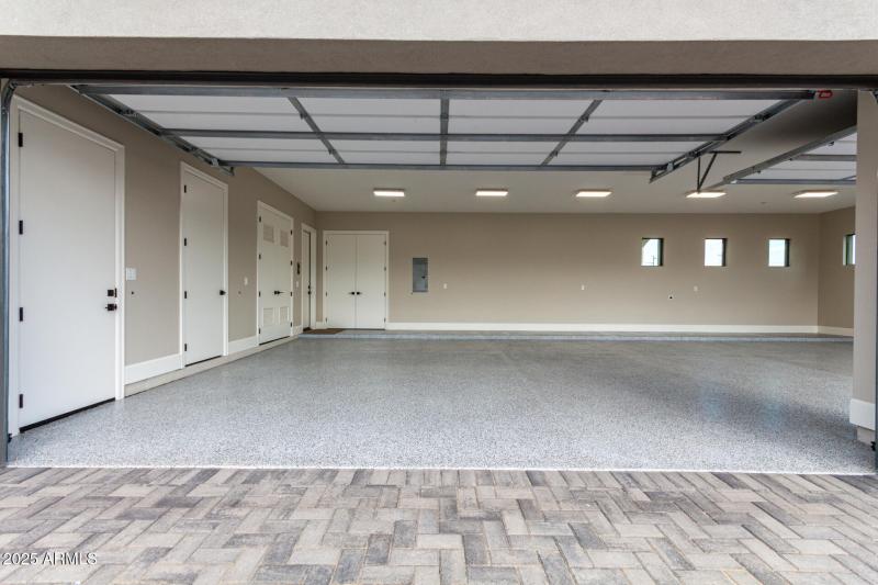 Extended 4 Car Garage