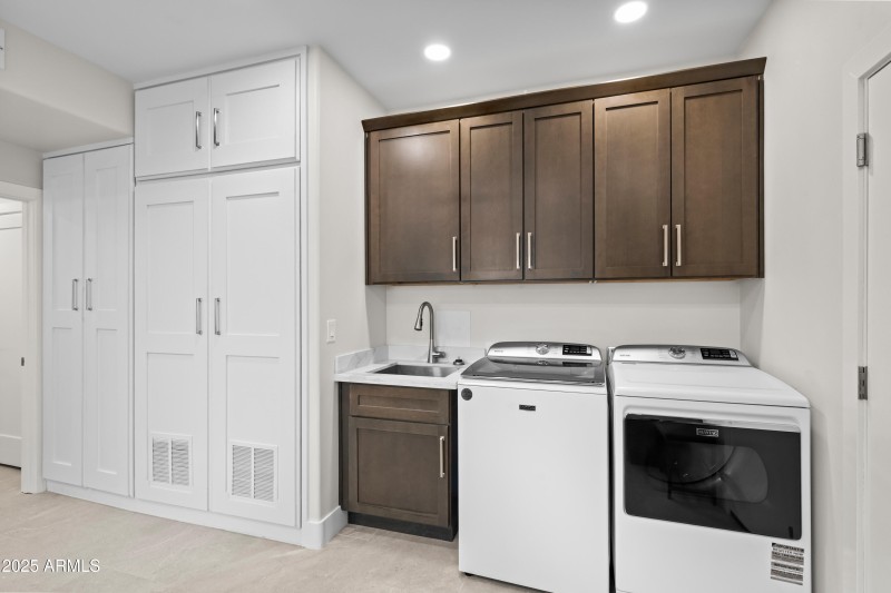 Expansive Laundry Room