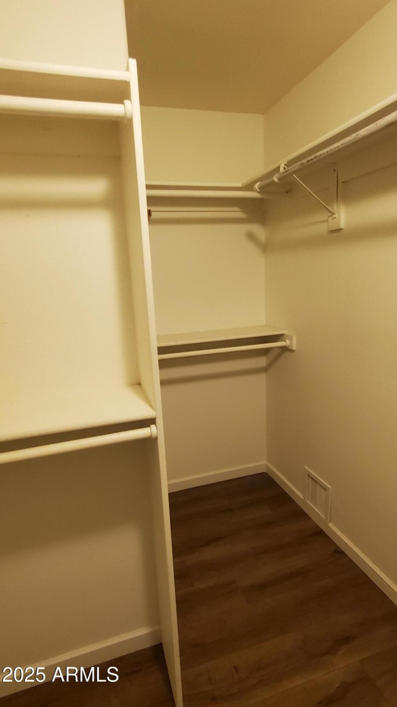 Spacious closet