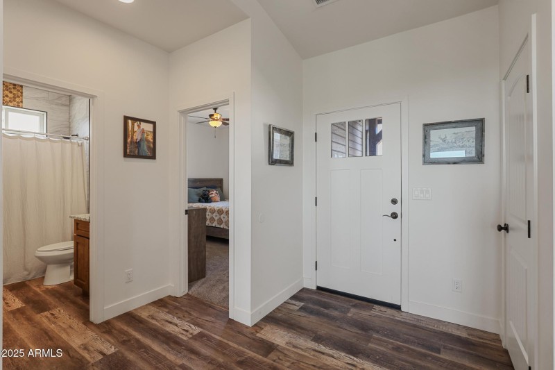 Inside of front door