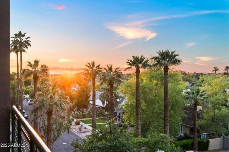 Sunset Views From Balcony