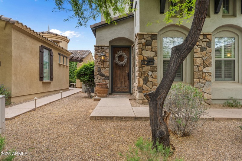 Beautiful South facing backyard