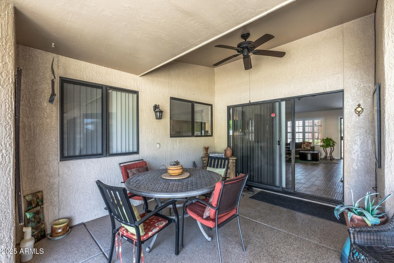 Covered Patio Dining