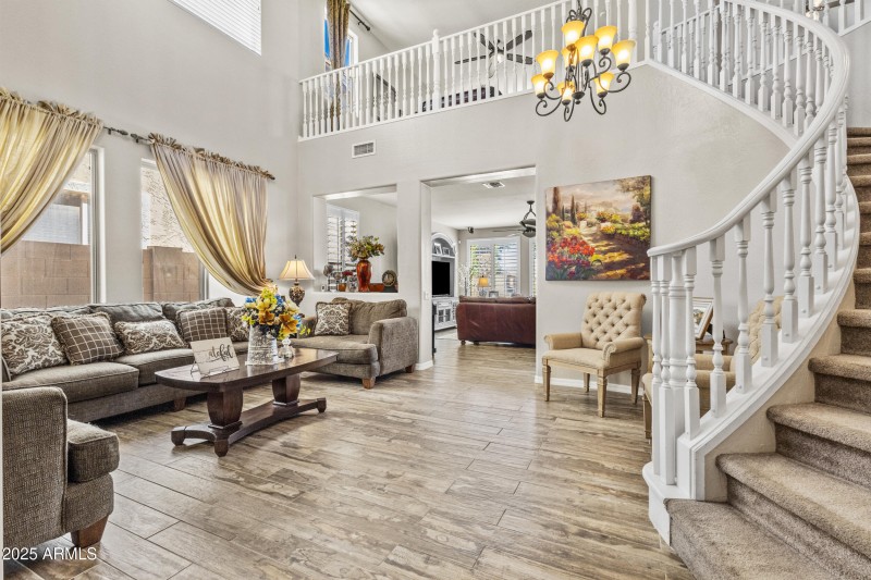 Formal Living &Upstairs entrance