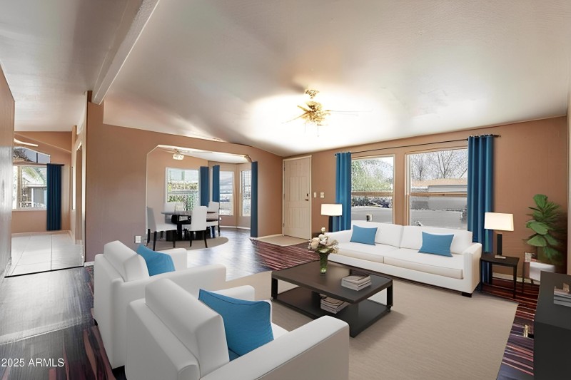 Epique Virtual Staging - living