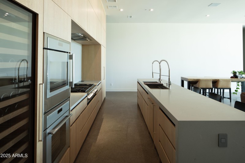 15ft Quartz Kitchen Island