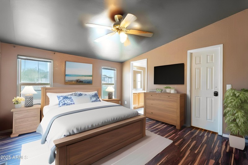 Epique Virtual Staging - master bedroom