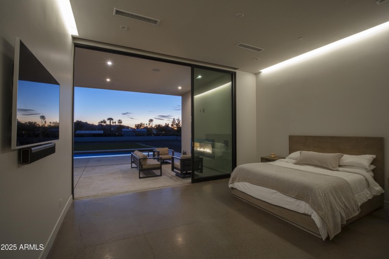 Primary Bedroom Toward Patio