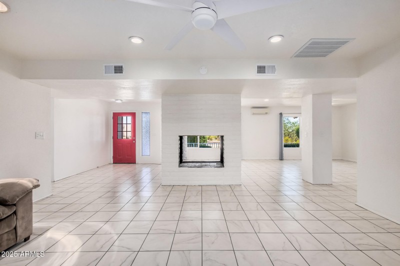 Centerpiece Fireplace Design