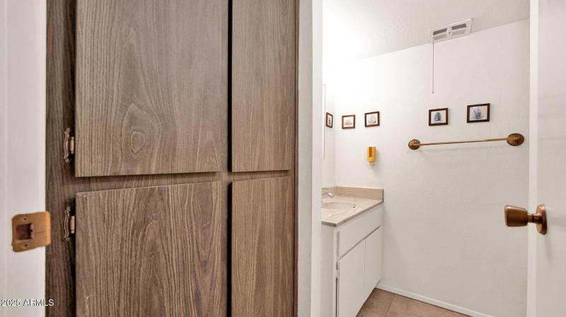 Linen closet & Bath