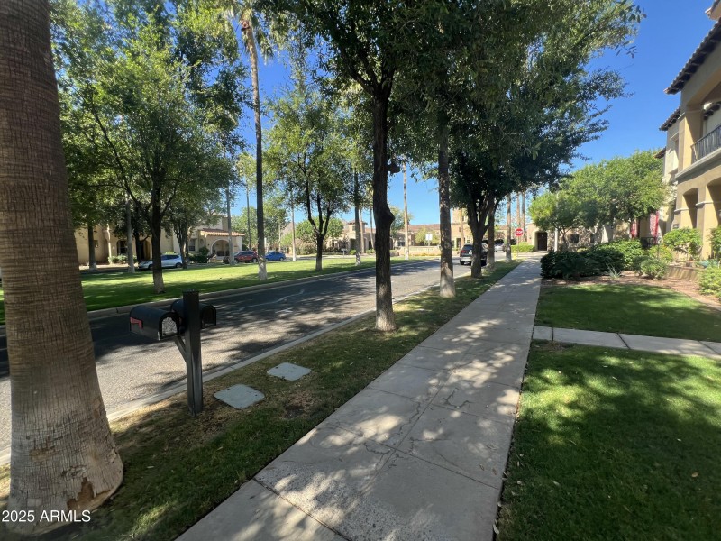 Park in front of home