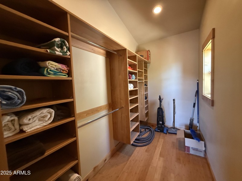 Second bedroom walk-in closet